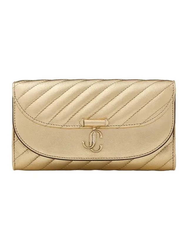 Jimmy Choo Curve Wallet With Chain