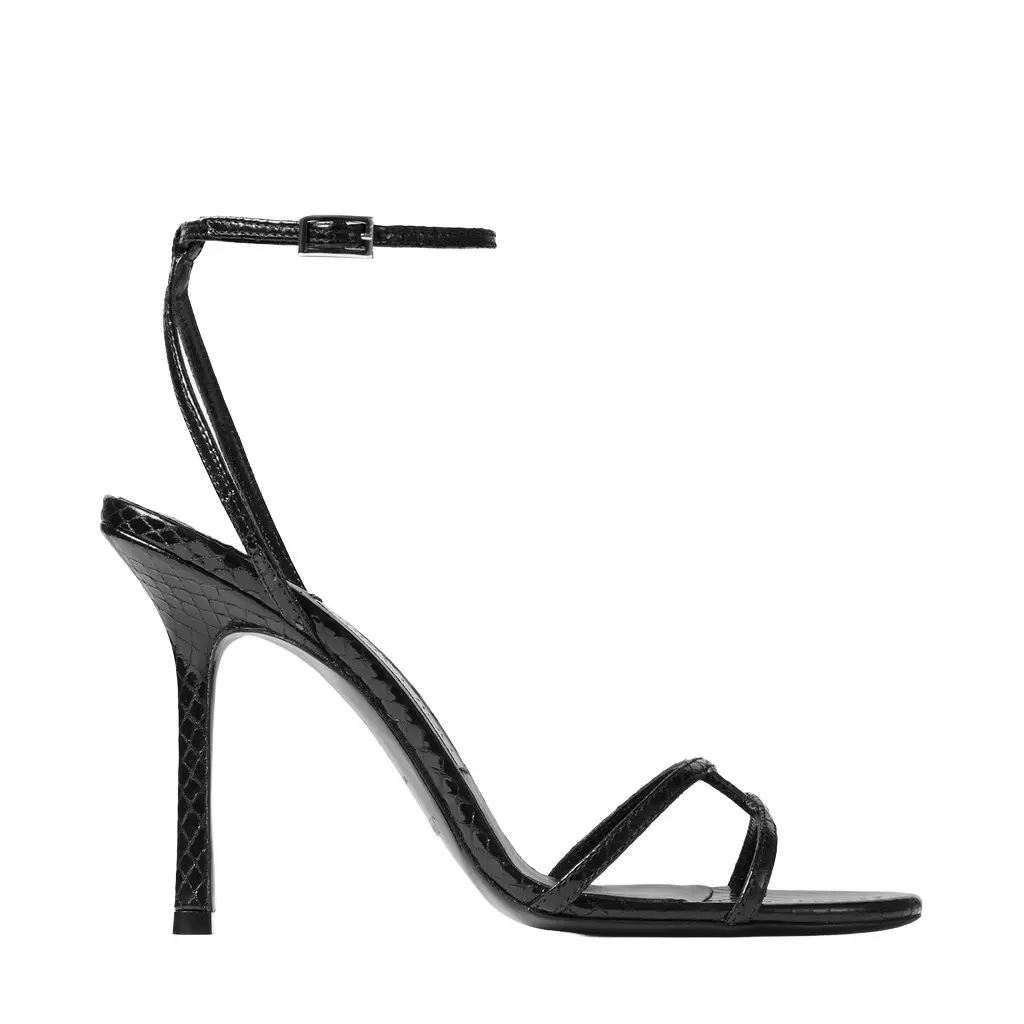 Jimmy Choo Leo 100 Heeled Sandals | Image 1 Jimmy Choo Leo 100 Heeled Sandals | Image 1