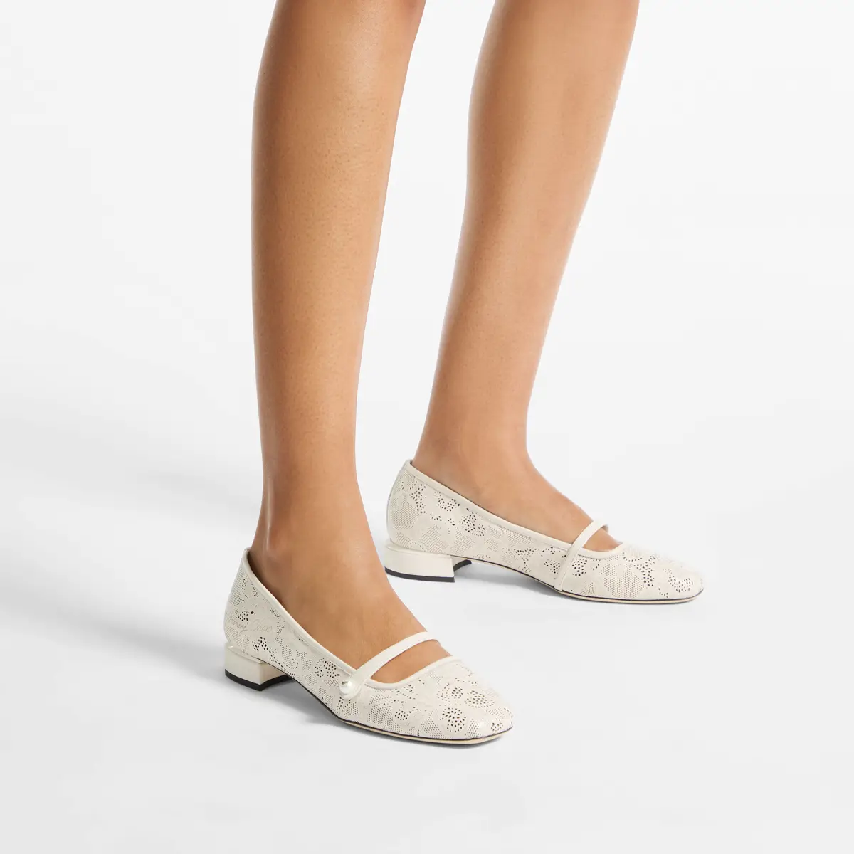 Jimmy Choo Elisa Ballerina Ballet Flats | Thumbnail 3