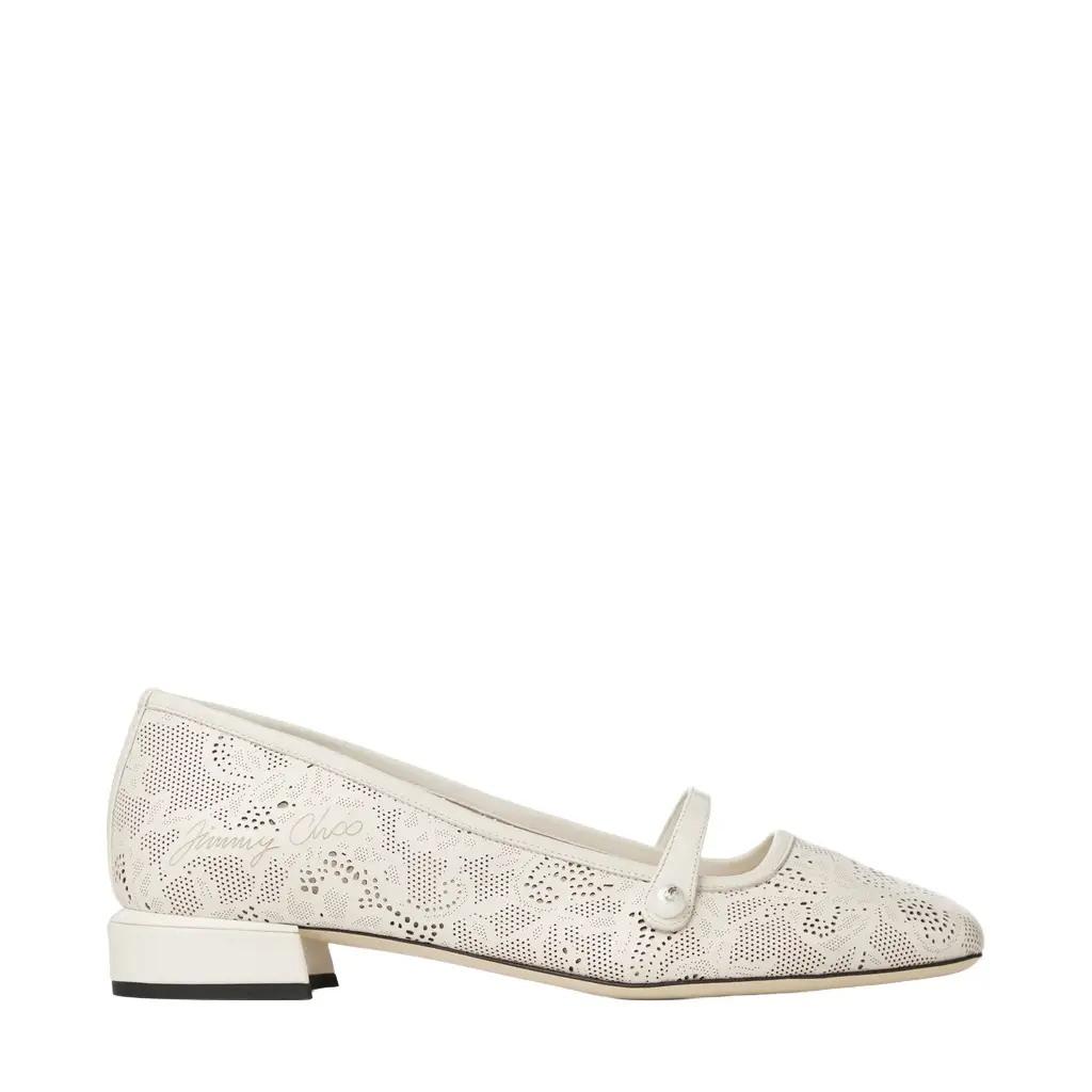 Jimmy Choo Elisa Ballerina Ballet Flats | Image 1 Jimmy Choo Elisa Ballerina Ballet Flats | Image 1