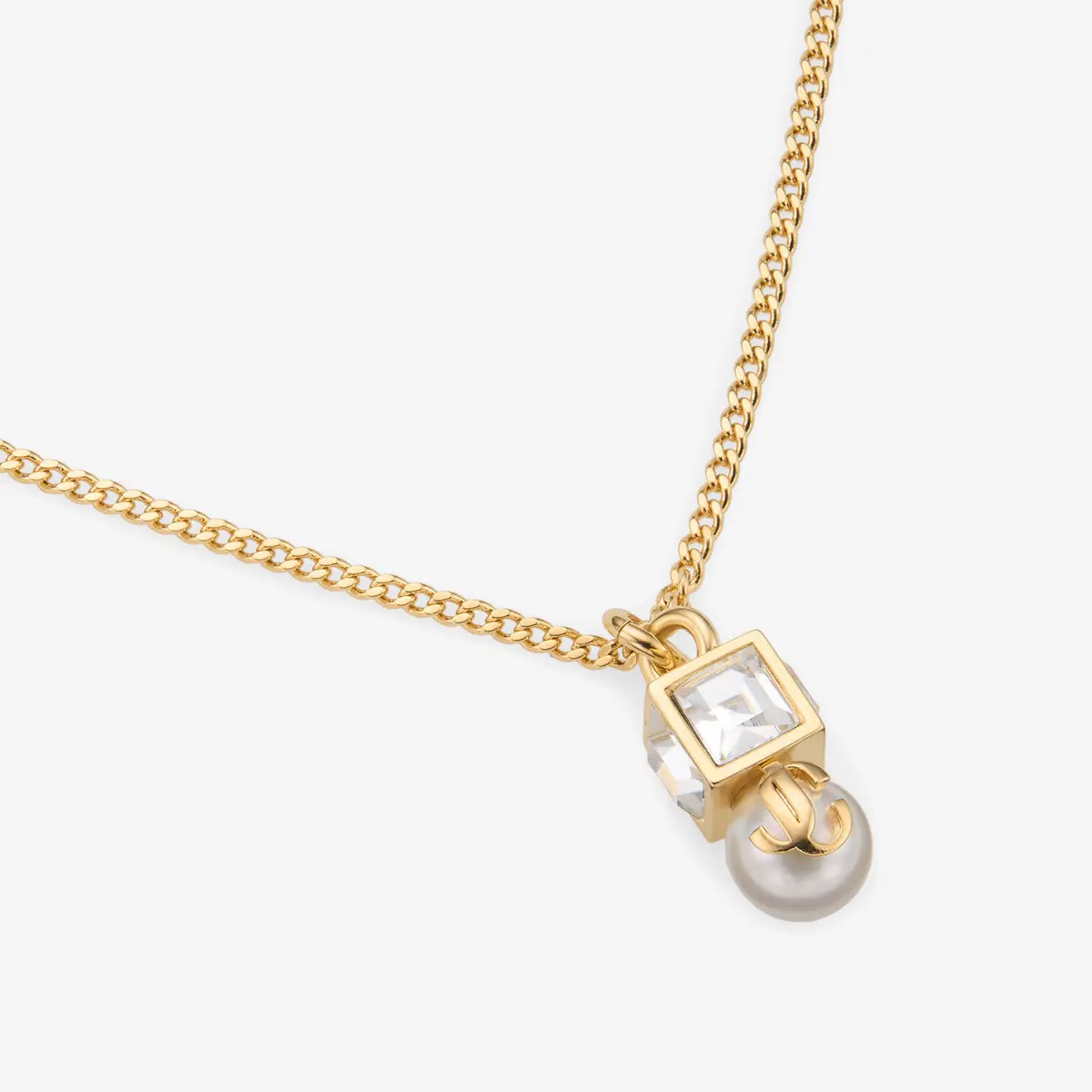 Jimmy Choo Jc Pearl Cube Pendant | Thumbnail 4 Jimmy Choo Jc Pearl Cube Pendant | Thumbnail 4