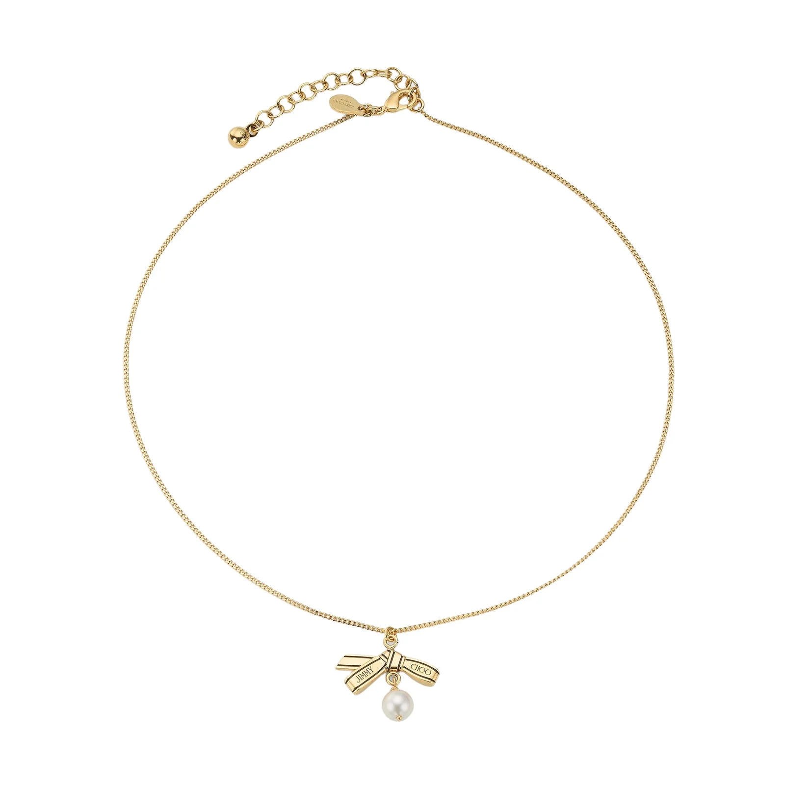 Ribbon Pendant Necklace