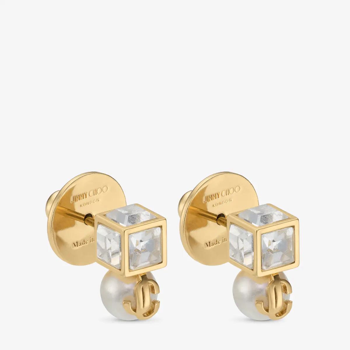Jimmy Choo Jc Pearl Cube Studs | Thumbnail 3 Jimmy Choo Jc Pearl Cube Studs | Thumbnail 3