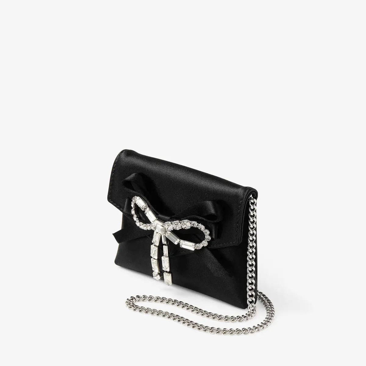 Jimmy Choo Soft Card Holder With Chain | Thumbnail 3 Jimmy Choo Soft Card Holder With Chain | Thumbnail 3