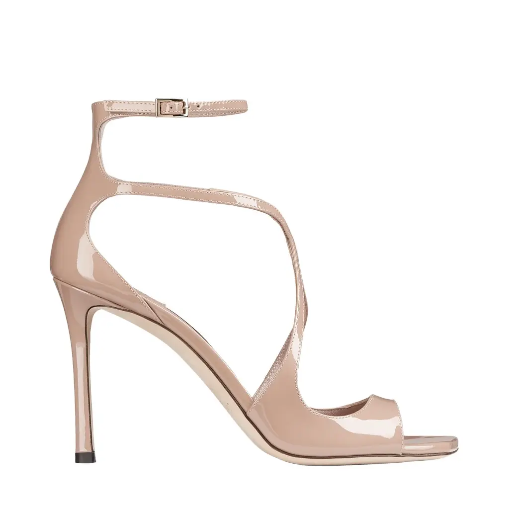 Jimmy Choo Azia 95 Heeled Sandals | Image 1 Jimmy Choo Azia 95 Heeled Sandals | Image 1