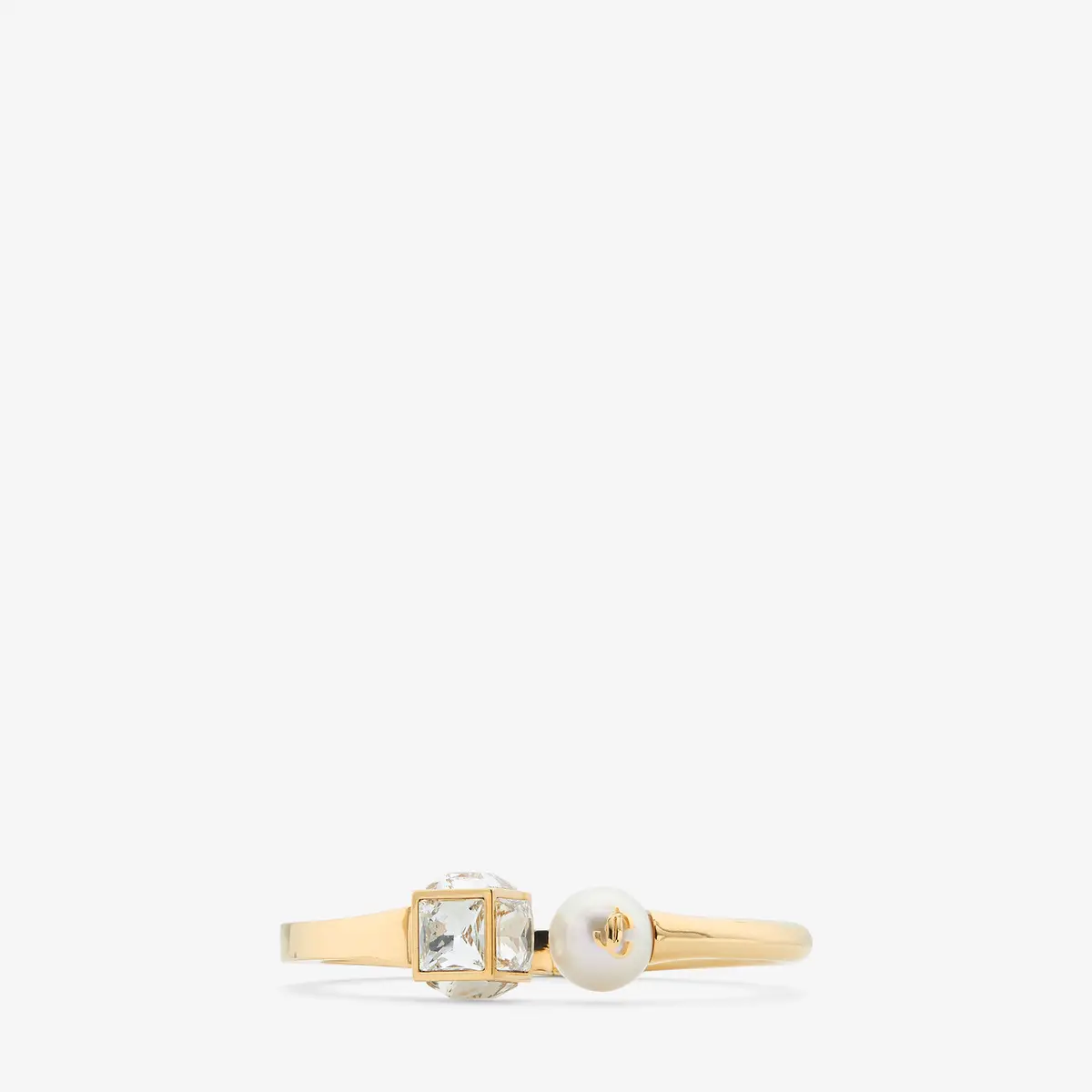 Jimmy Choo Jc Pearl Cube Cuff Large | Thumbnail 2 Jimmy Choo Jc Pearl Cube Cuff Large | Thumbnail 2