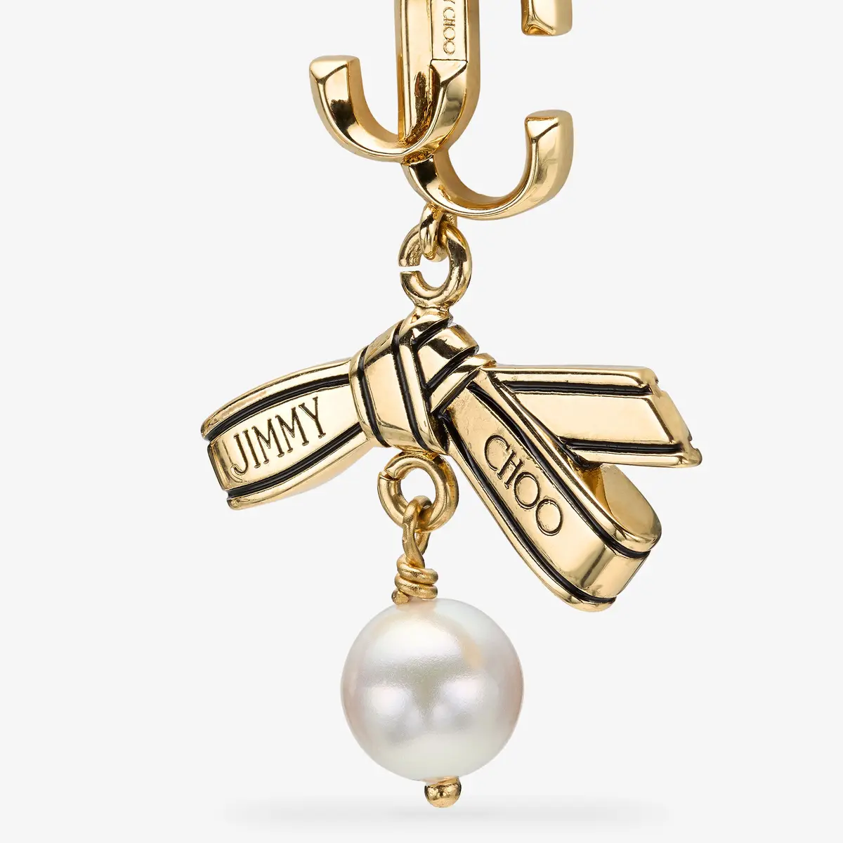 Jimmy Choo Ribbon Pearl Earring | Thumbnail 3 Jimmy Choo Ribbon Pearl Earring | Thumbnail 3