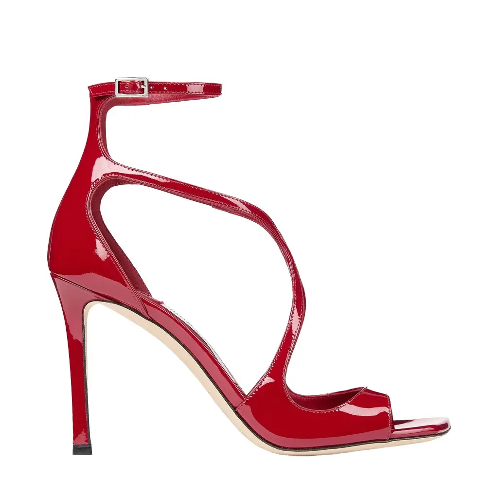 Jimmy Choo Azia 95 Heeled Sandals | Image 1 Jimmy Choo Azia 95 Heeled Sandals | Image 1