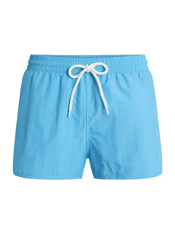 embroidered swim shorts