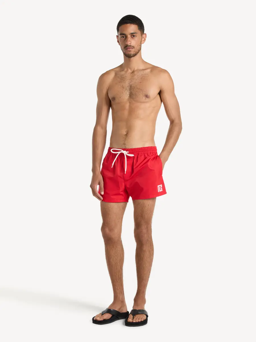 Balmain PB embroidered swim shorts | Thumbnail 2 Balmain PB embroidered swim shorts | Thumbnail 2