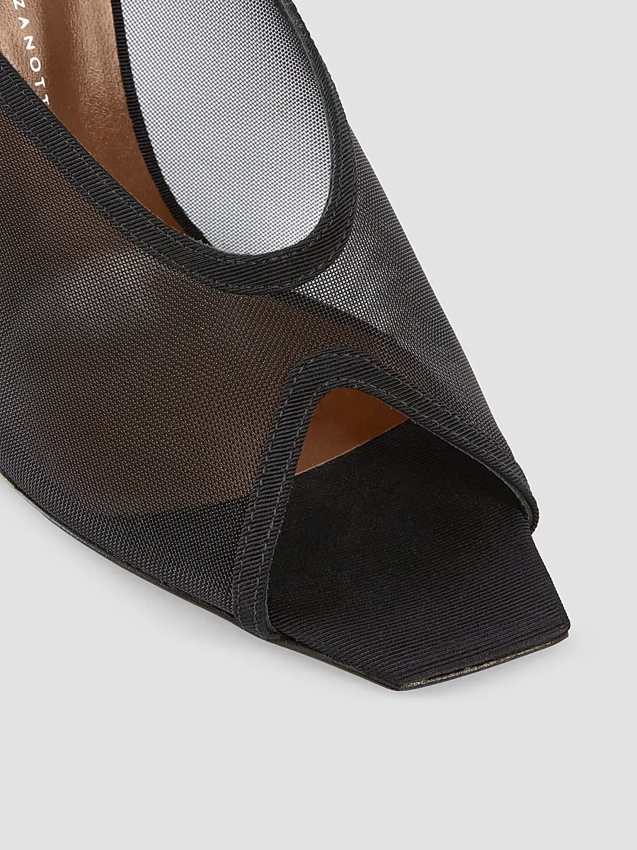 Giuseppe Zanotti Women's Brivido 105MM Mesh Mules | Thumbnail 6 Giuseppe Zanotti Women's Brivido 105MM Mesh Mules | Thumbnail 6