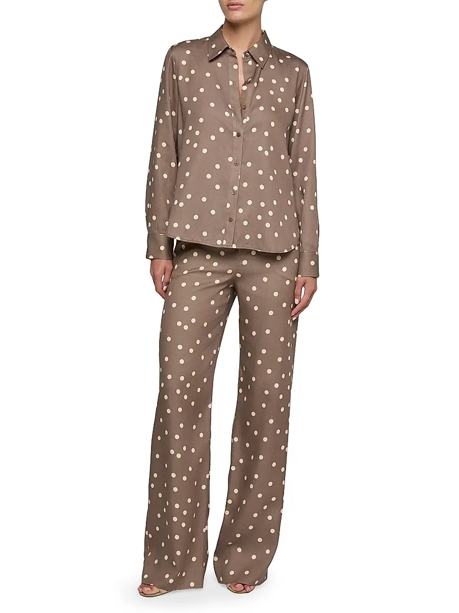 L'Agence Women's Ellery Polka Dot Blouse | Thumbnail 2 L'Agence Women's Ellery Polka Dot Blouse | Thumbnail 2