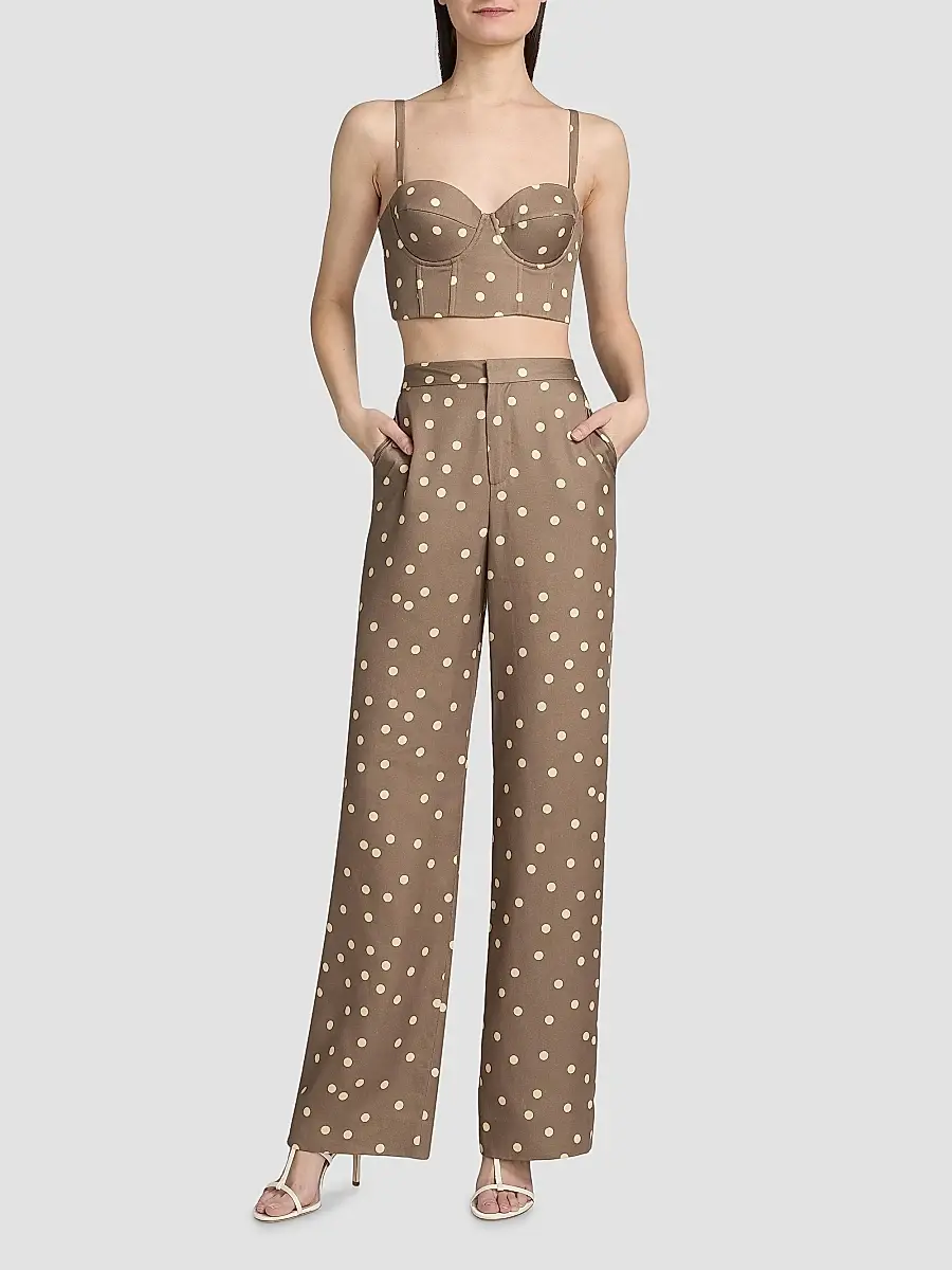 L'Agence Women's Sonya Polka Dot Bralette | Thumbnail 2 L'Agence Women's Sonya Polka Dot Bralette | Thumbnail 2