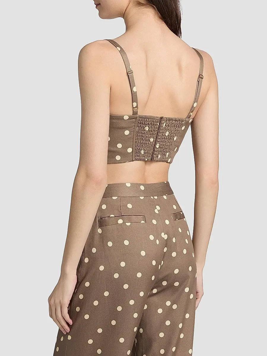 L'Agence Women's Sonya Polka Dot Bralette | Thumbnail 5 L'Agence Women's Sonya Polka Dot Bralette | Thumbnail 5