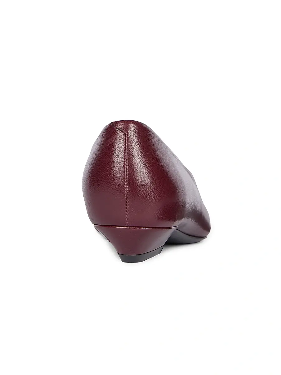 Roger Vivier Women's Leather Ballerina Flats | Thumbnail 4
