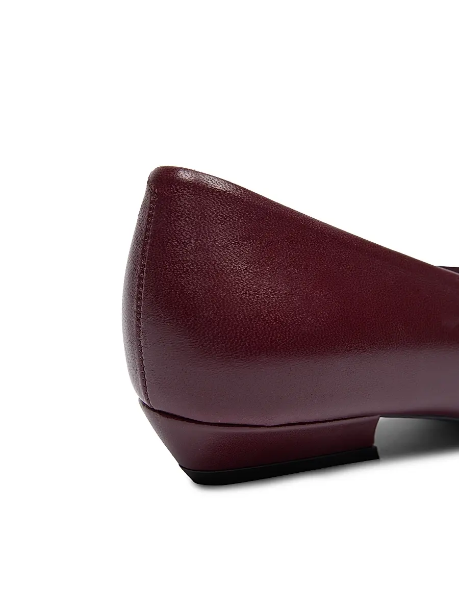 Roger Vivier Women's Leather Ballerina Flats | Thumbnail 7