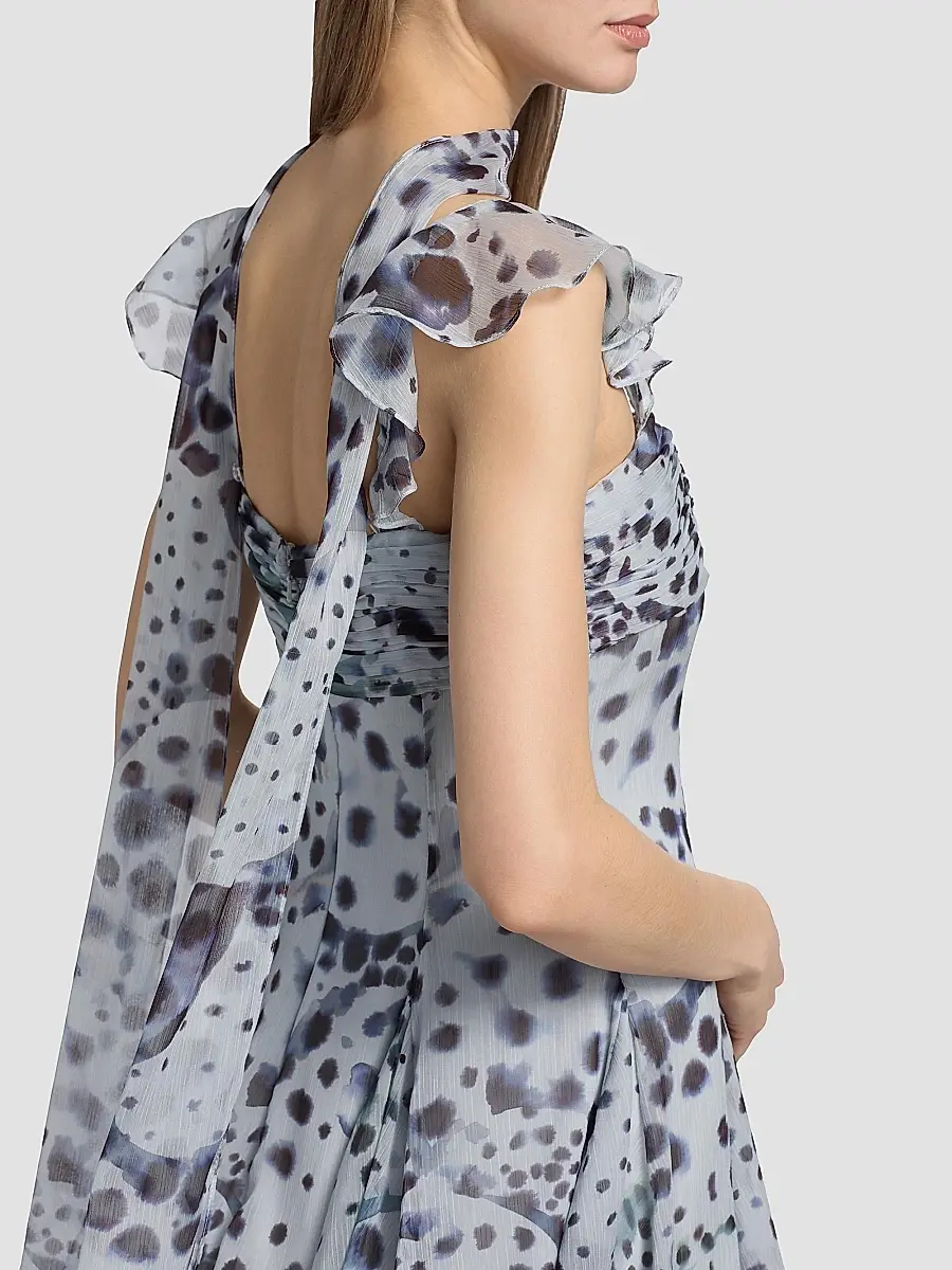 Amur Women's Reverie Printed Mini Dress | Thumbnail 6 Amur Women's Reverie Printed Mini Dress | Thumbnail 6