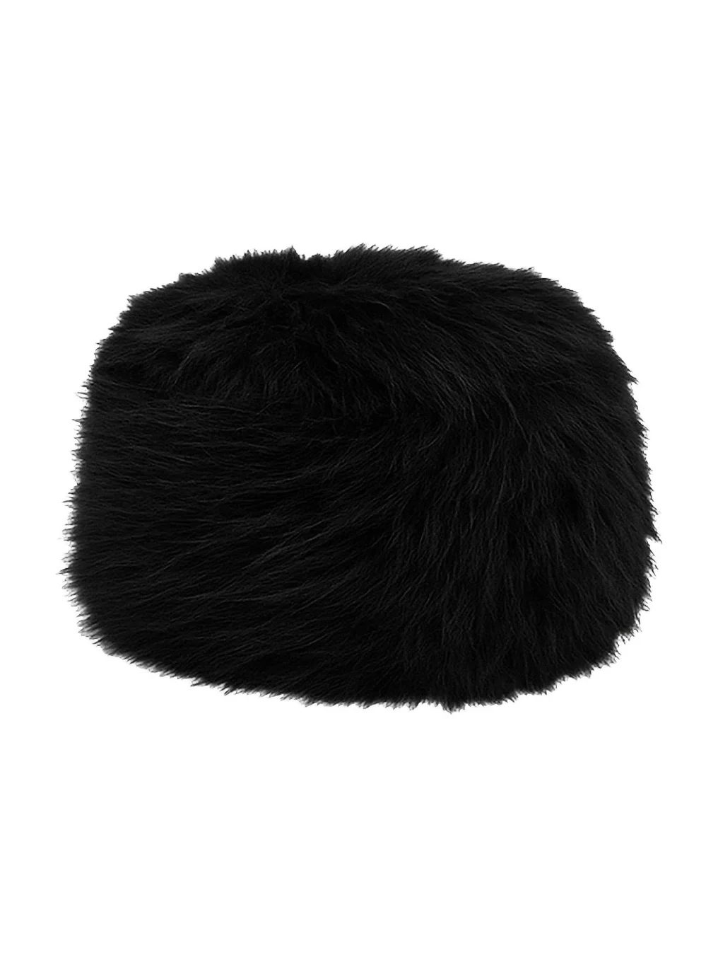 Ganni Women's Faux-Fur Cotton Beanie