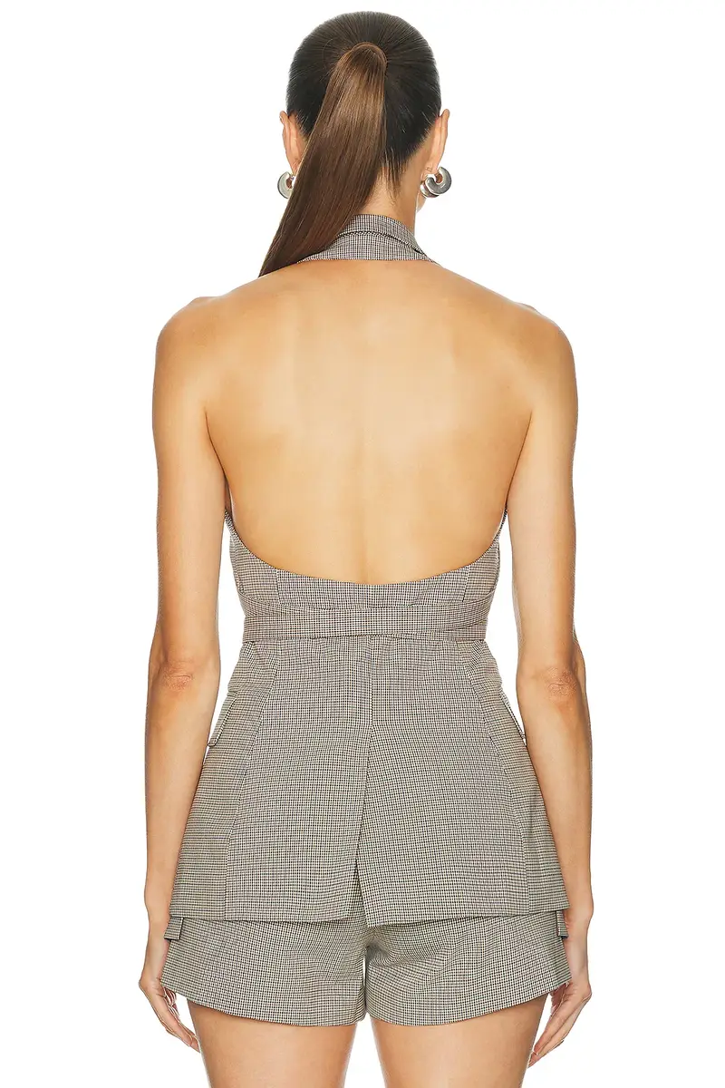 Monse Cross Lapel Vest Jacket | Thumbnail 3 Monse Cross Lapel Vest Jacket | Thumbnail 3