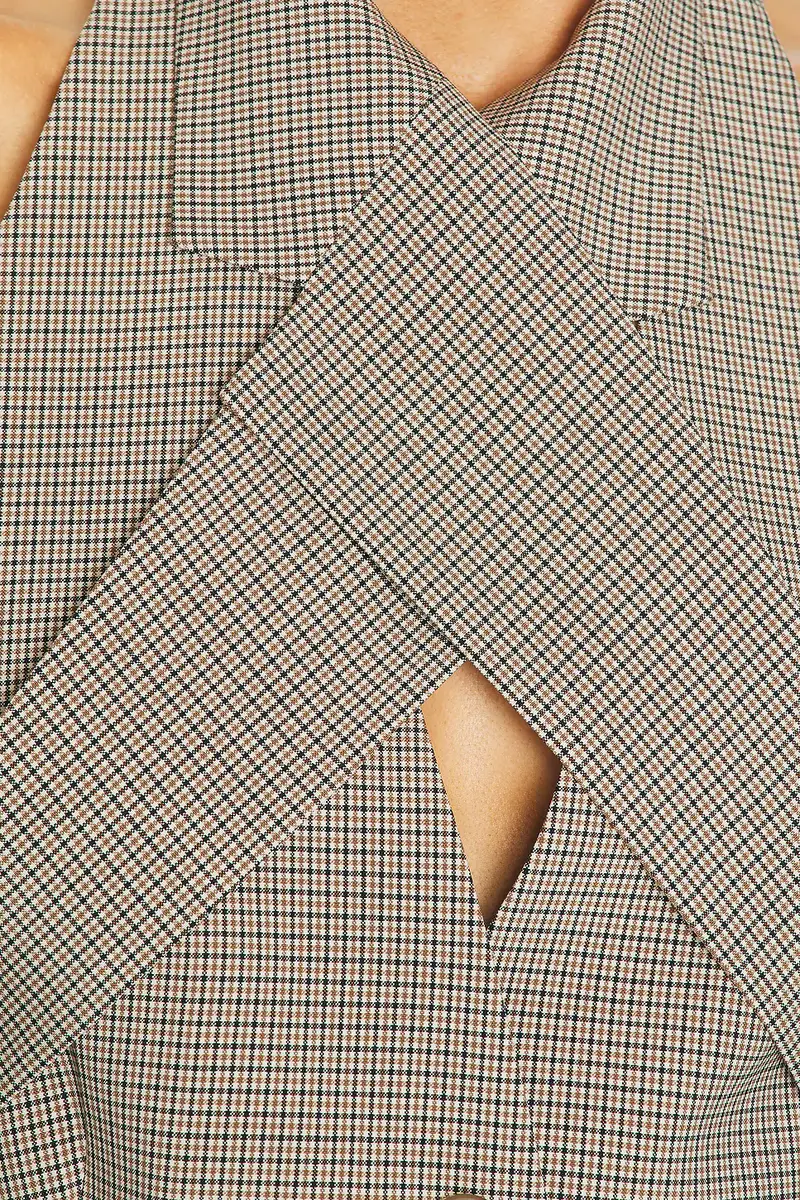 Monse Cross Lapel Vest Jacket | Thumbnail 5 Monse Cross Lapel Vest Jacket | Thumbnail 5