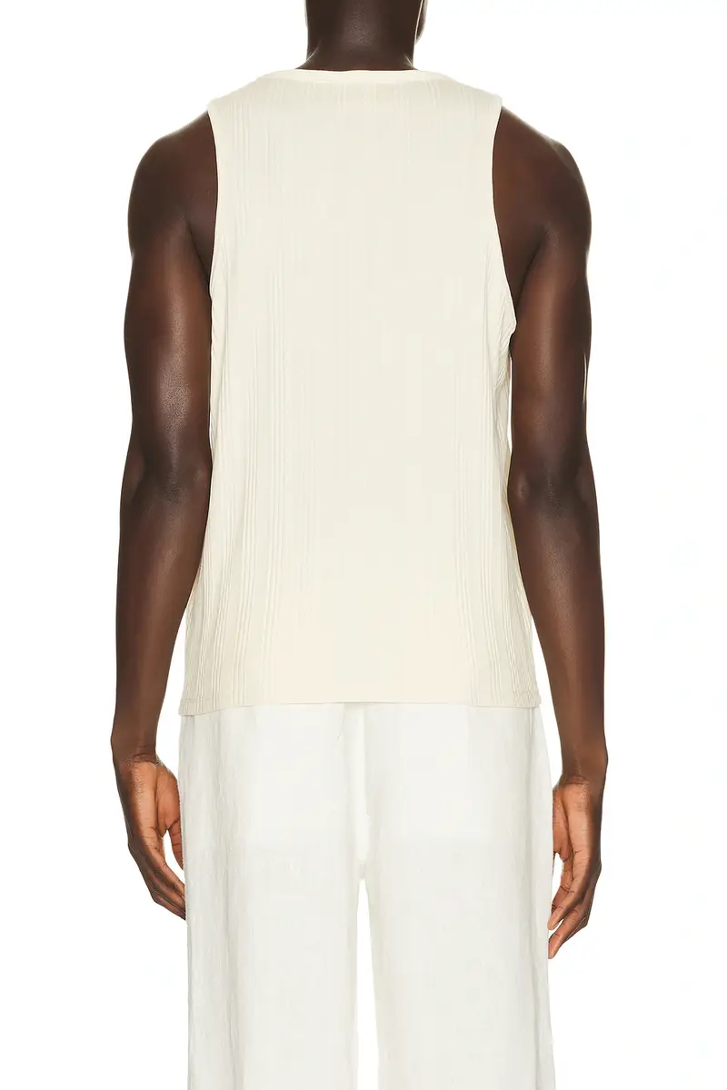 Percival Leon Ribbed Vest | Thumbnail 2