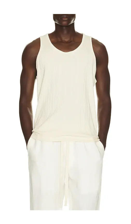 Percival Leon Ribbed Vest | Thumbnail 6