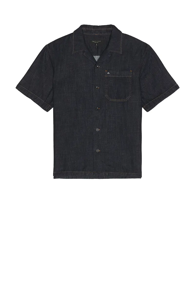 rag & bone Denim Resort Shirt | Thumbnail 4 rag & bone Denim Resort Shirt | Thumbnail 4