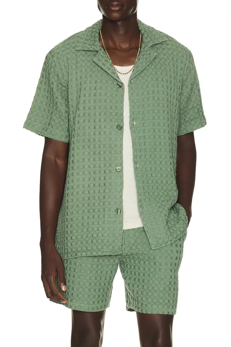 OAS Waffle Cuba Shirt | Image 1 OAS Waffle Cuba Shirt | Image 1