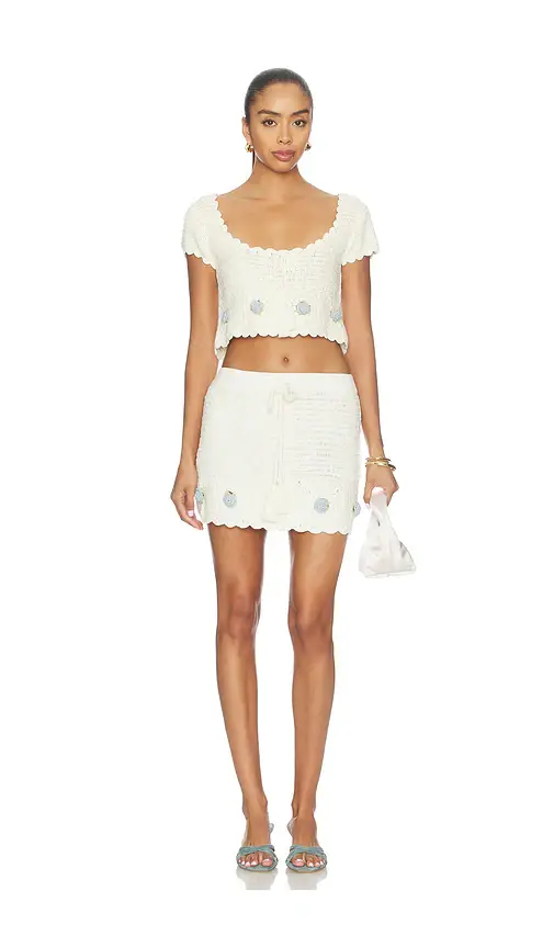 For Love & Lemons Lara Mini Skirt | Thumbnail 5