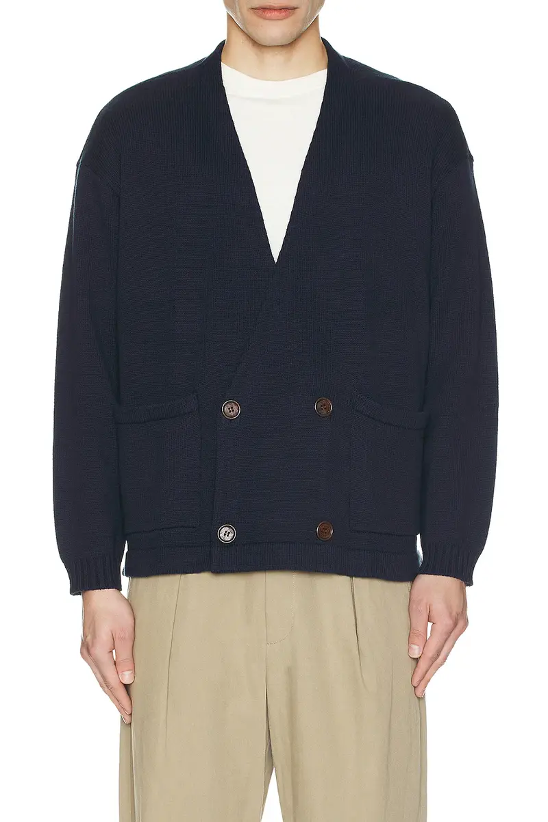 Found Double Breasted Knit Cardigan | Thumbnail 3 Found Double Breasted Knit Cardigan | Thumbnail 3