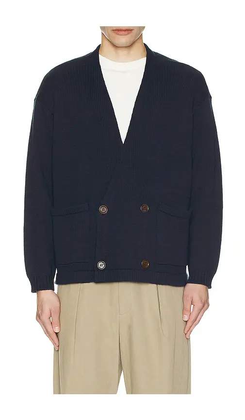 Found Double Breasted Knit Cardigan | Image 1 Found Double Breasted Knit Cardigan | Image 1