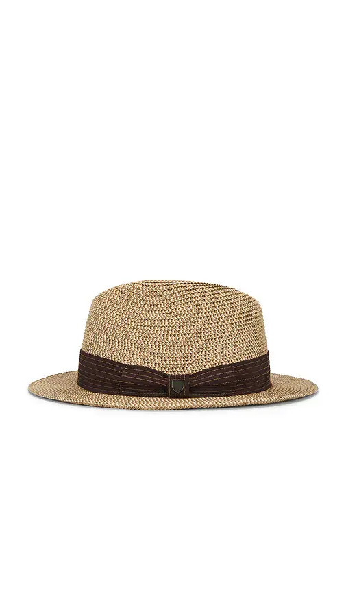 Brixton Roma Straw Packable Fedora Hat | Thumbnail 3 Brixton Roma Straw Packable Fedora Hat | Thumbnail 3