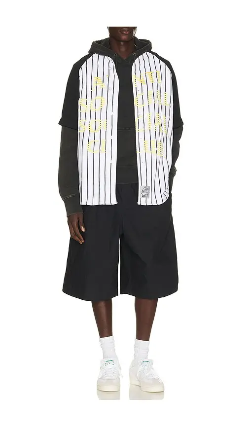 Anti Social Social Club Pinstriped Baseball Jersey | Thumbnail 3
