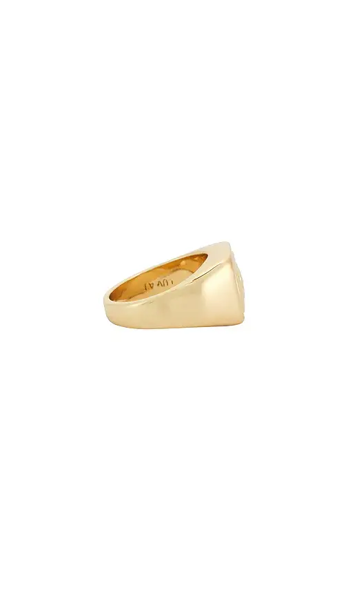 Luv AJ The Seychelles Signet Ring | Thumbnail 2