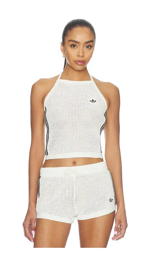 adidas Originals Knitted Crochet Top | Thumbnail 2