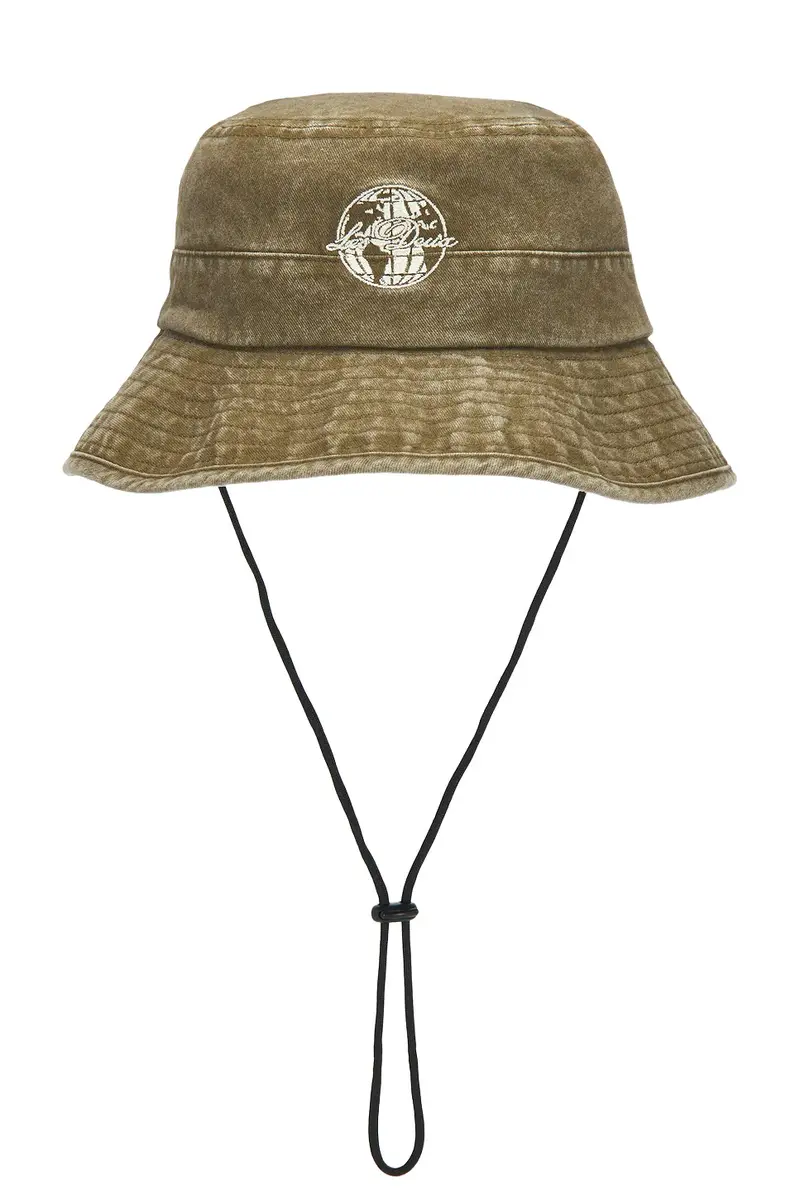 Les Deux Globe Denim Safari Hat