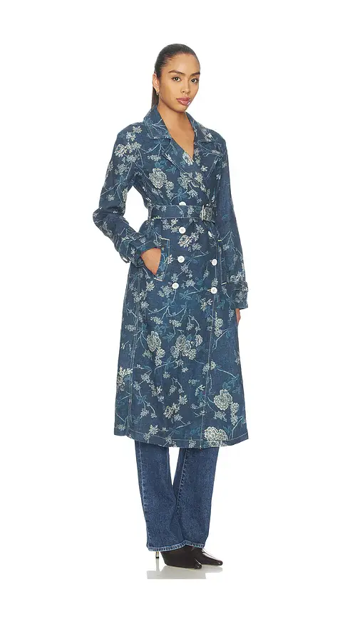 L'Agence Bradley Linen Trench | Thumbnail 3 L'Agence Bradley Linen Trench | Thumbnail 3
