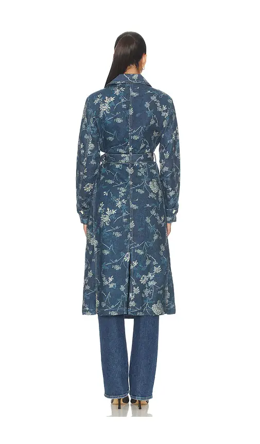 L'Agence Bradley Linen Trench | Thumbnail 4 L'Agence Bradley Linen Trench | Thumbnail 4