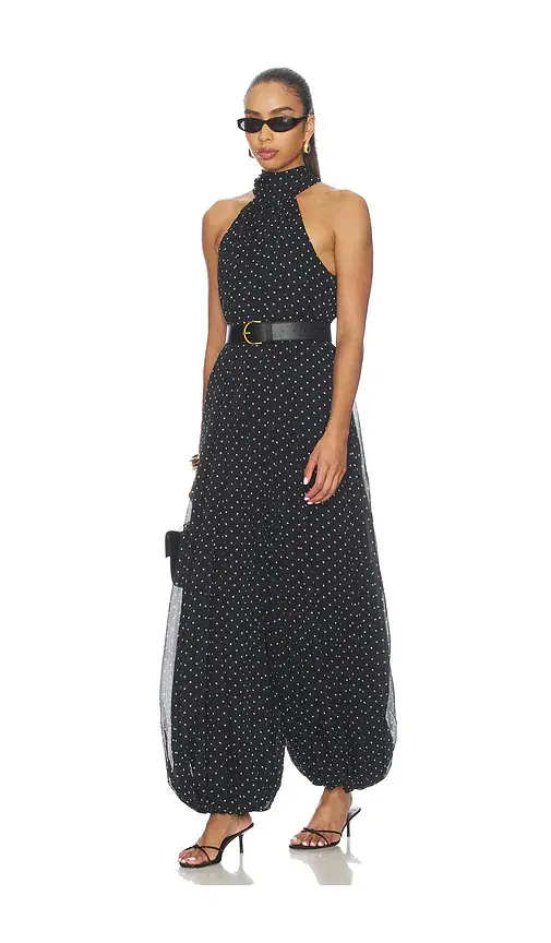 ROTATE Chiffon Balloon Jumpsuit | Image 1 ROTATE Chiffon Balloon Jumpsuit | Image 1
