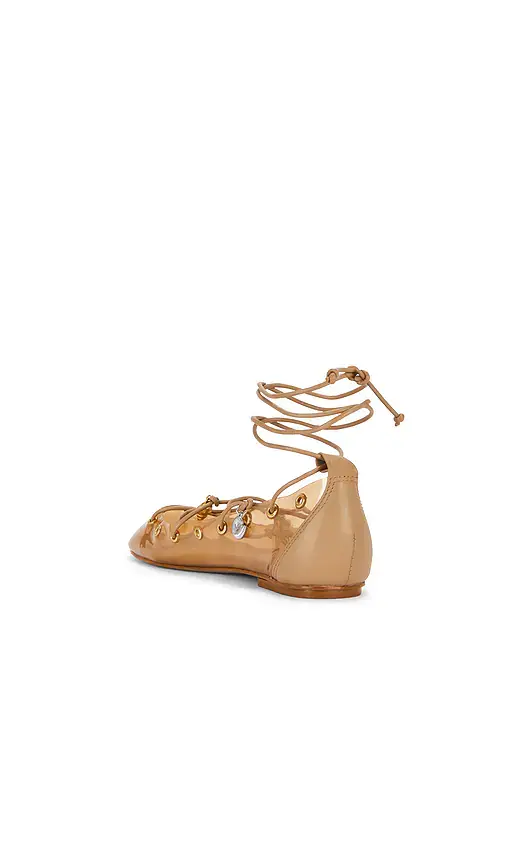 Farm Rio Sea Lace Up Jelly Ballerina Flat | Thumbnail 3