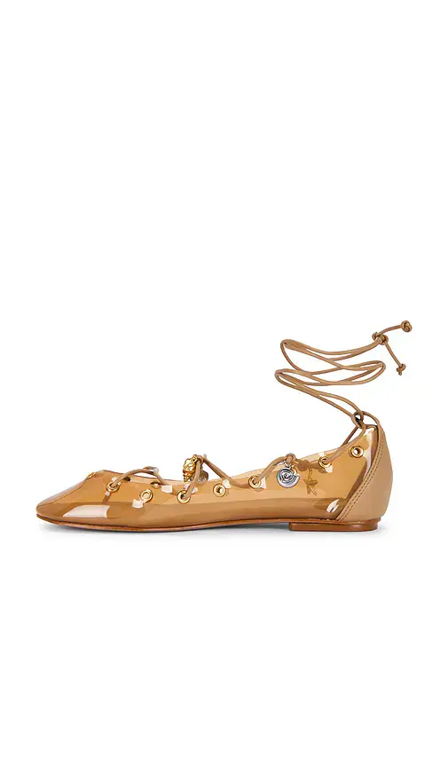 Farm Rio Sea Lace Up Jelly Ballerina Flat | Thumbnail 5