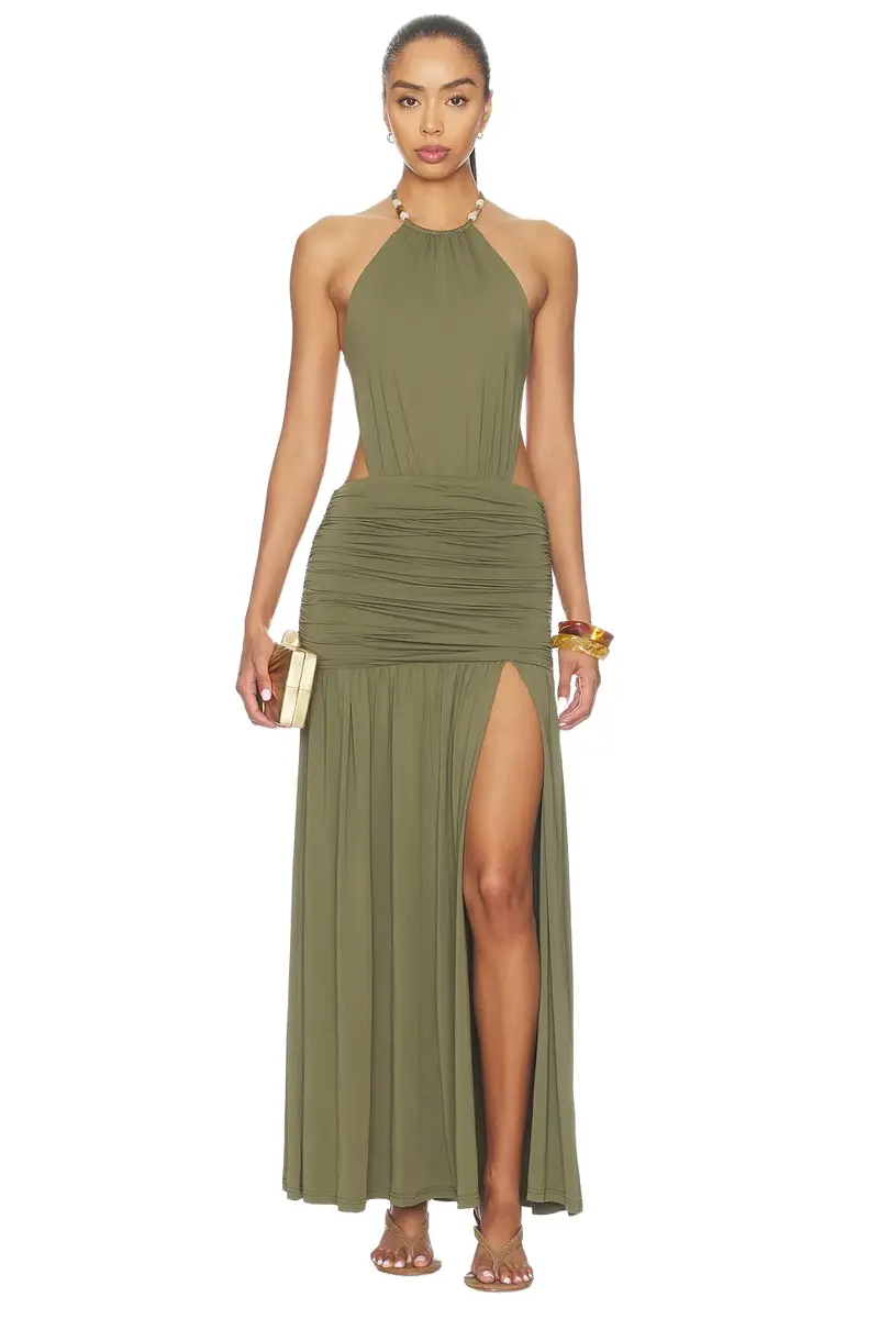 Imelda High Neck Maxi Dress Imelda High Neck Maxi Dress