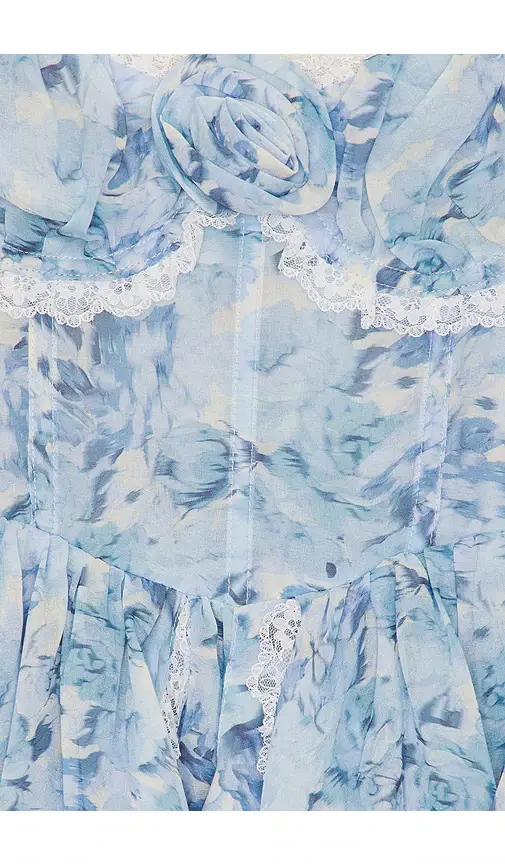 For Love & Lemons Elea Mini Dress | Thumbnail 4 For Love & Lemons Elea Mini Dress | Thumbnail 4