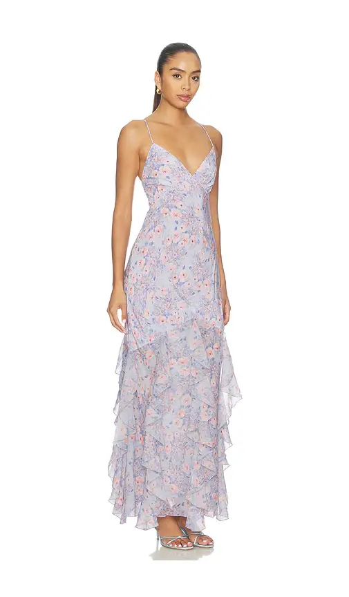 For Love & Lemons Elea Maxi Dress | Thumbnail 2 For Love & Lemons Elea Maxi Dress | Thumbnail 2