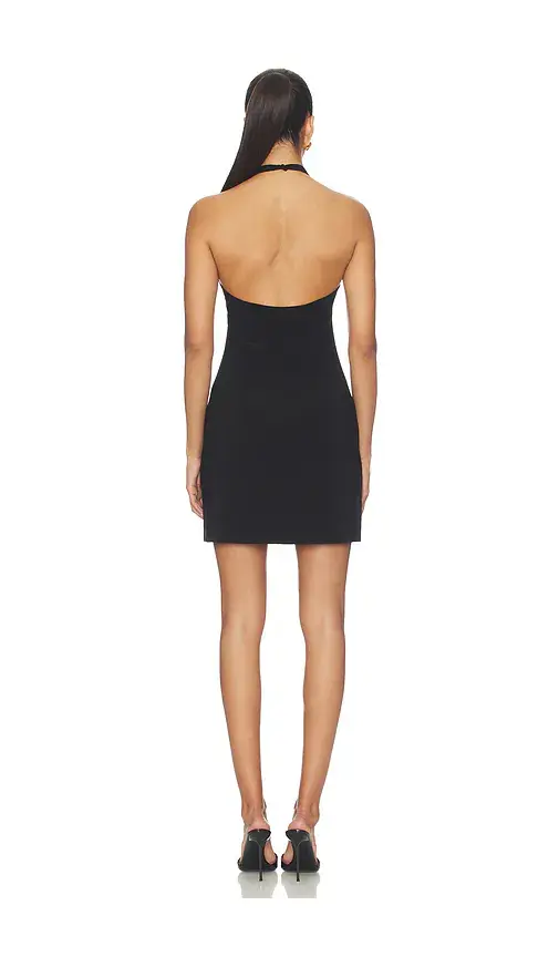 Norma Kamali x Lifestyle Halter Mini Dress | Thumbnail 3 Norma Kamali x Lifestyle Halter Mini Dress | Thumbnail 3