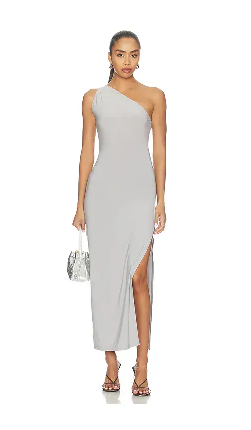 Norma Kamali x Lifestyle One Shoulder Long Dress