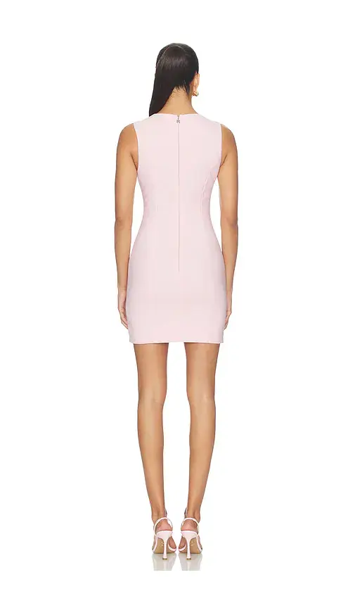 ROTATE Crepe Mini Flower Dress | Thumbnail 3 ROTATE Crepe Mini Flower Dress | Thumbnail 3