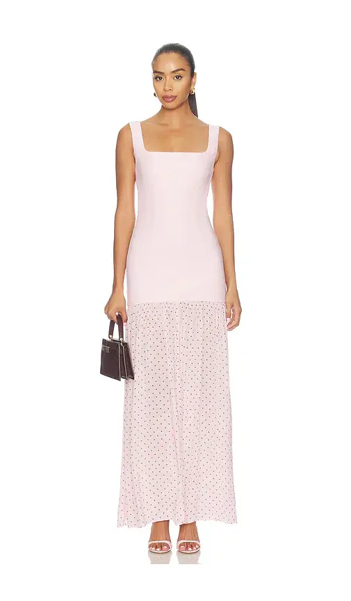 ROTATE Crepe Scoop Neck Dress | Image 1 ROTATE Crepe Scoop Neck Dress | Image 1