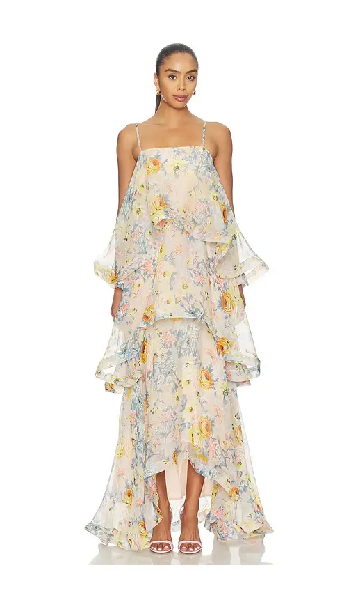 Elliatt Armani Tiered Maxi Dress | Image 1 Elliatt Armani Tiered Maxi Dress | Image 1