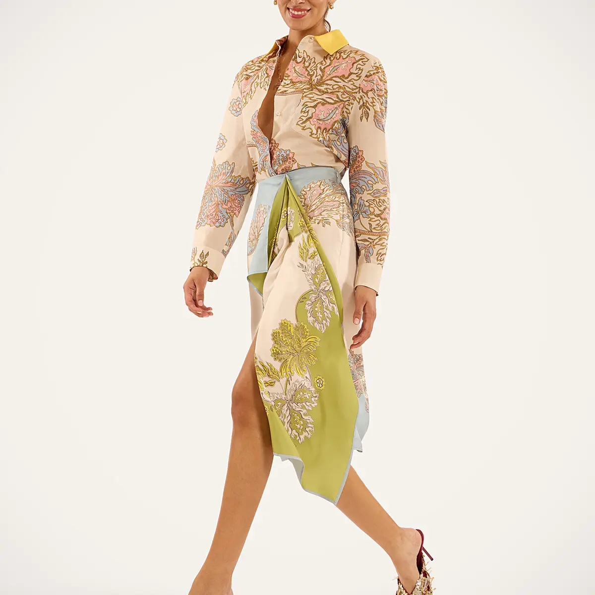 La DoubleJ Scarf Skirt | Thumbnail 4 La DoubleJ Scarf Skirt | Thumbnail 4